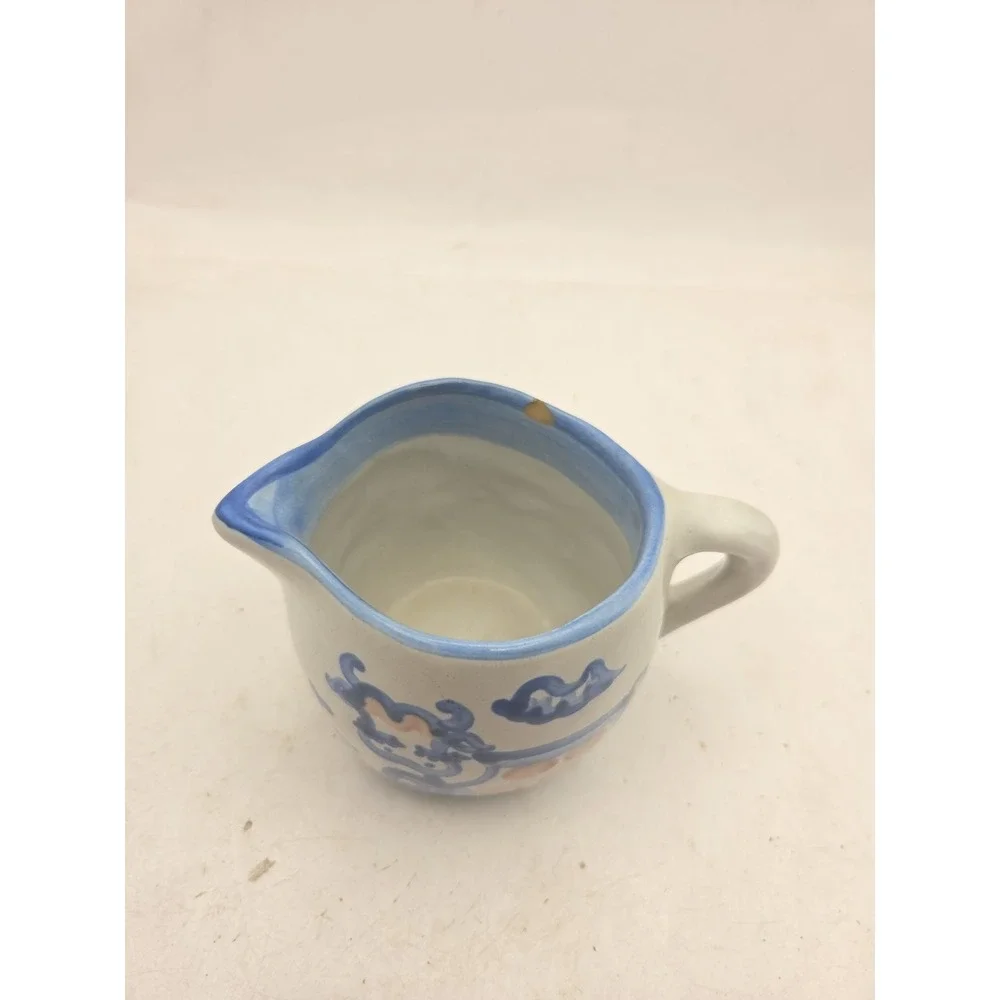 M.A. Hadley creamer pitcher cow farmhouse milk syrup 3 1/2